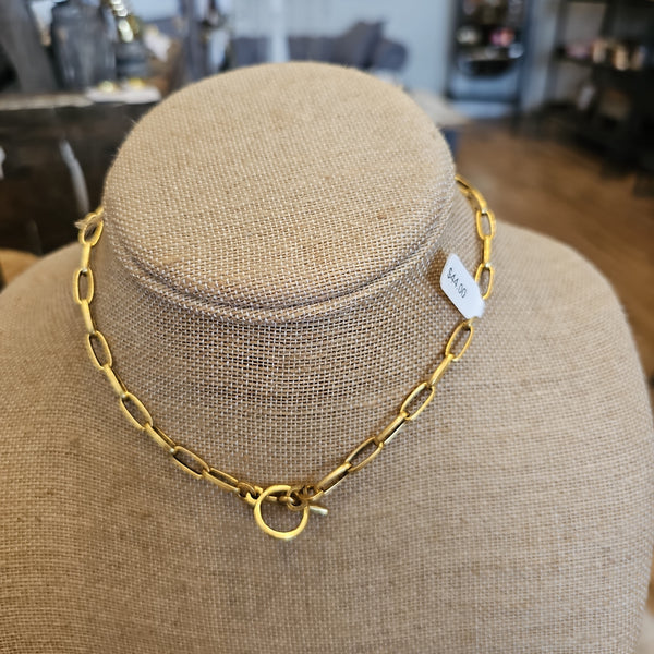 Golden Link Necklace