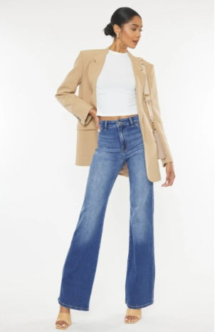 Kancan Celia Ultra High Rise Wide Flare
