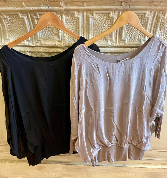 Cobblestone Cassandra Silk Top