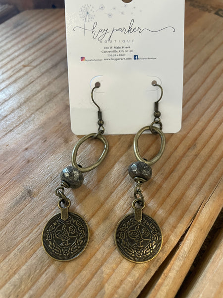 Coin Earring