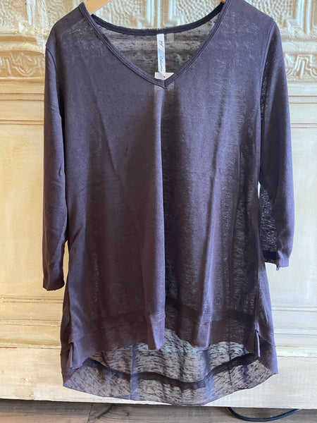 Fudge Sheer Sweater Top