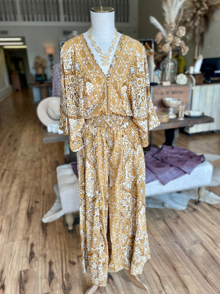 Stay Golden Paani Wideleg Jumpsuit