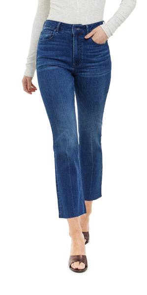 Articles of Society Linden Cropped Jeans in Blue Note