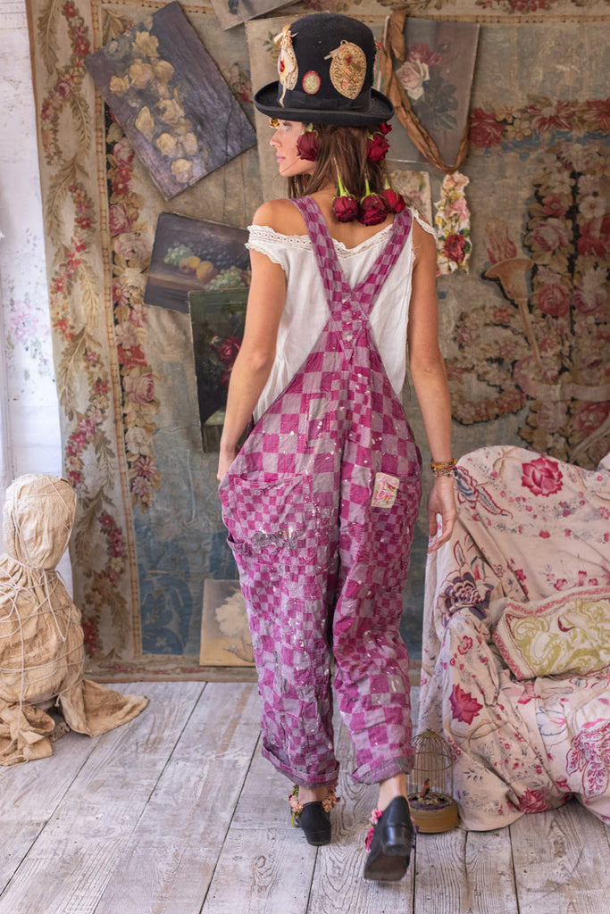 Patchwork Love Overalls