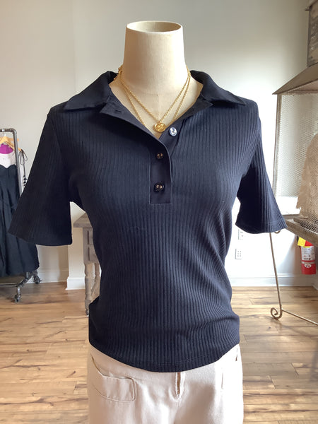 Pop Collar Top
