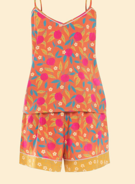 Cami Pomegranate Pajama Set