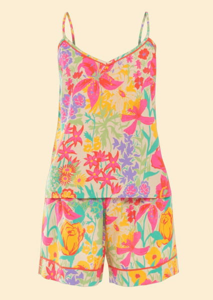 Cami Springtime Wildflower Pajama Set